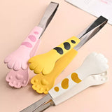 Stainless Steel Barbecue Tongs Sandwich Baking Clip Kitchen Gadgets