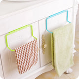 Towel Rack Hanging Holder Organizer Bathroom Kitchen Cabinet