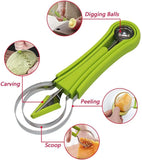 Watermelon Slicer Cutter Scoop Fruit Carving Knife