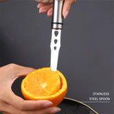 1 PC Stainless Steel Orange Peeler Manual Lemon Fruits Citrus Cutter