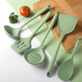 Silicone Kitchen Cooking Utensils Spatula Pasta Cookware Set